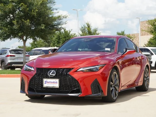 Used 2024 Red Lexus 350 F SPORT image 3