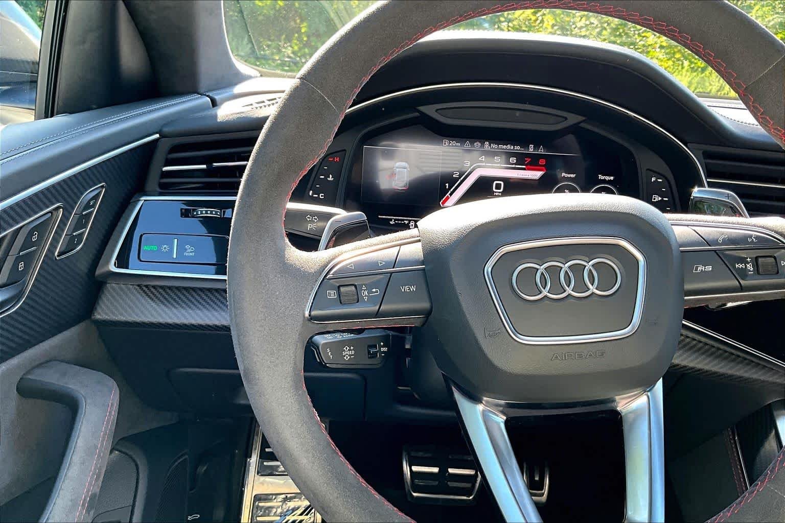Used 2025 Mythos Black Metallic Audi performance image 24