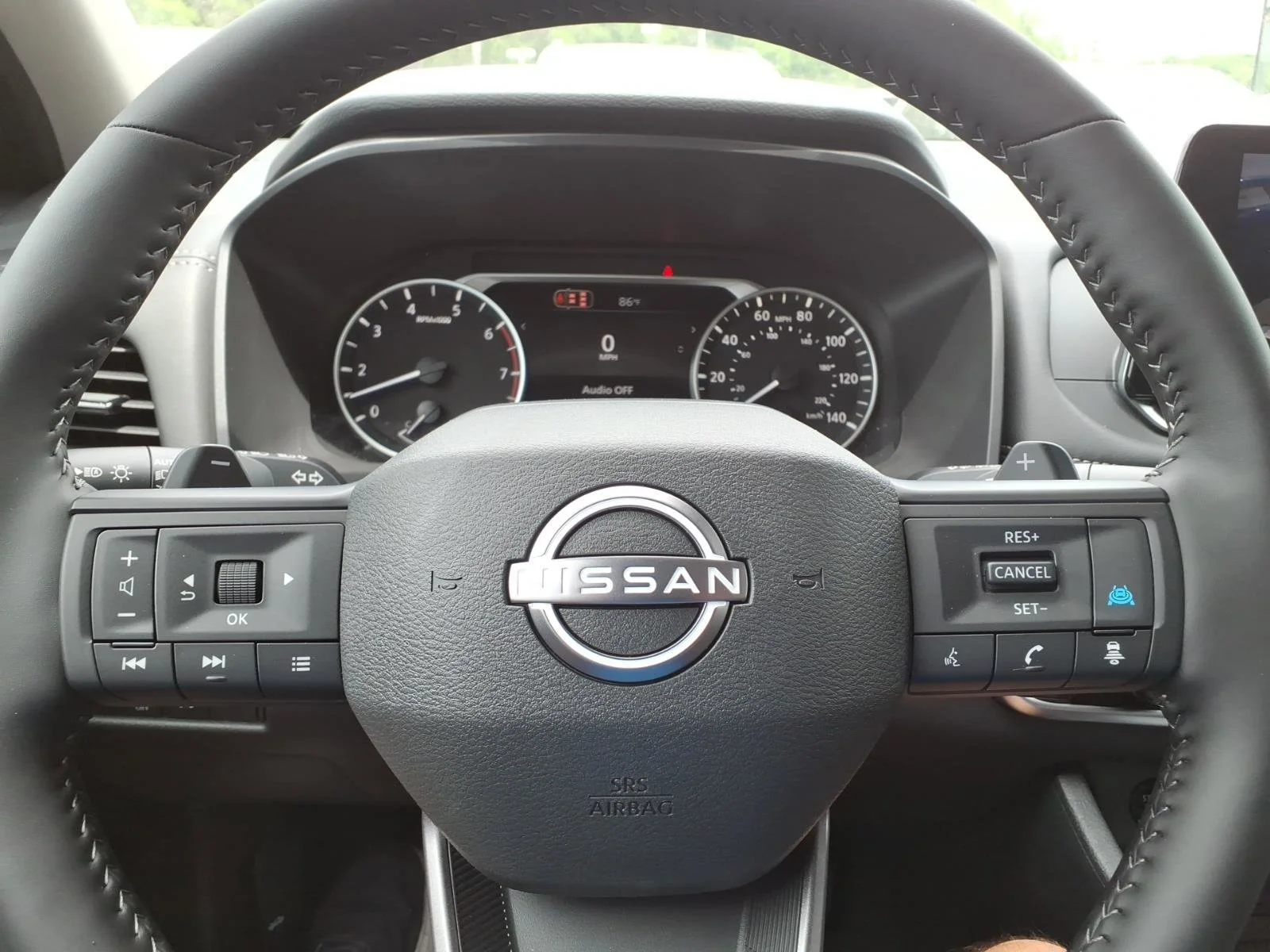 New 2026 Gun Metallic Nissan SV image 10