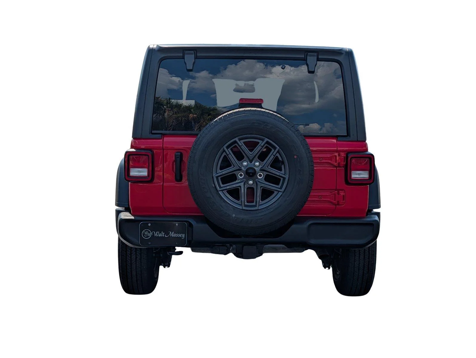 Used 2026 Firecracker Red Clearcoat Jeep Sport image 4
