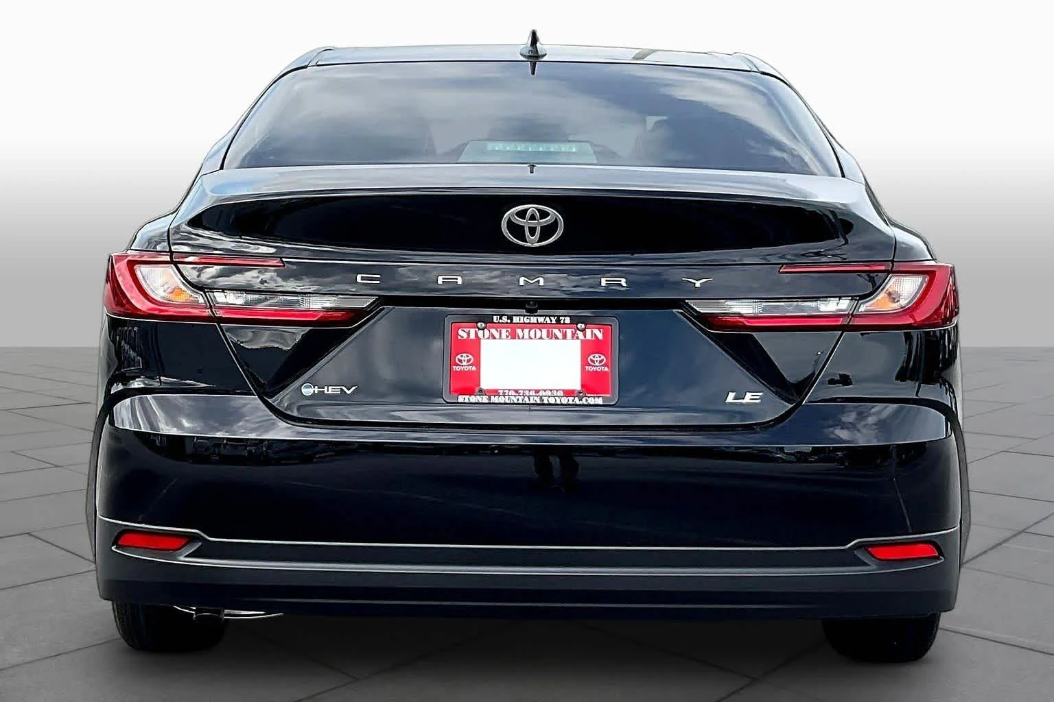 New 2026 Midnight Black Metallic Toyota LE image 4