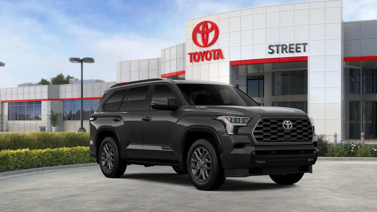 New 2026 Magnetic Gray Metallic Toyota Platinum image 16