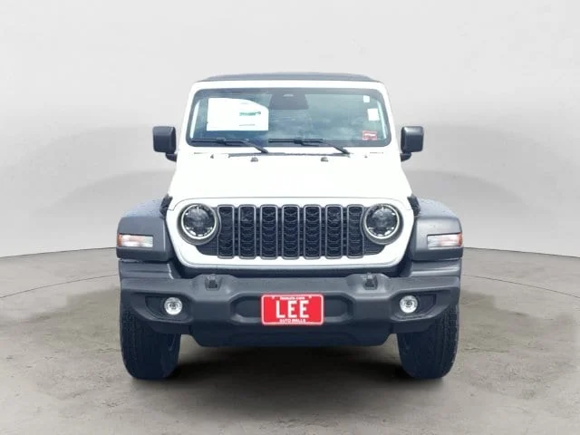 New 2026 Bright White Clearcoat Jeep 4-DOOR SPORT S image 9