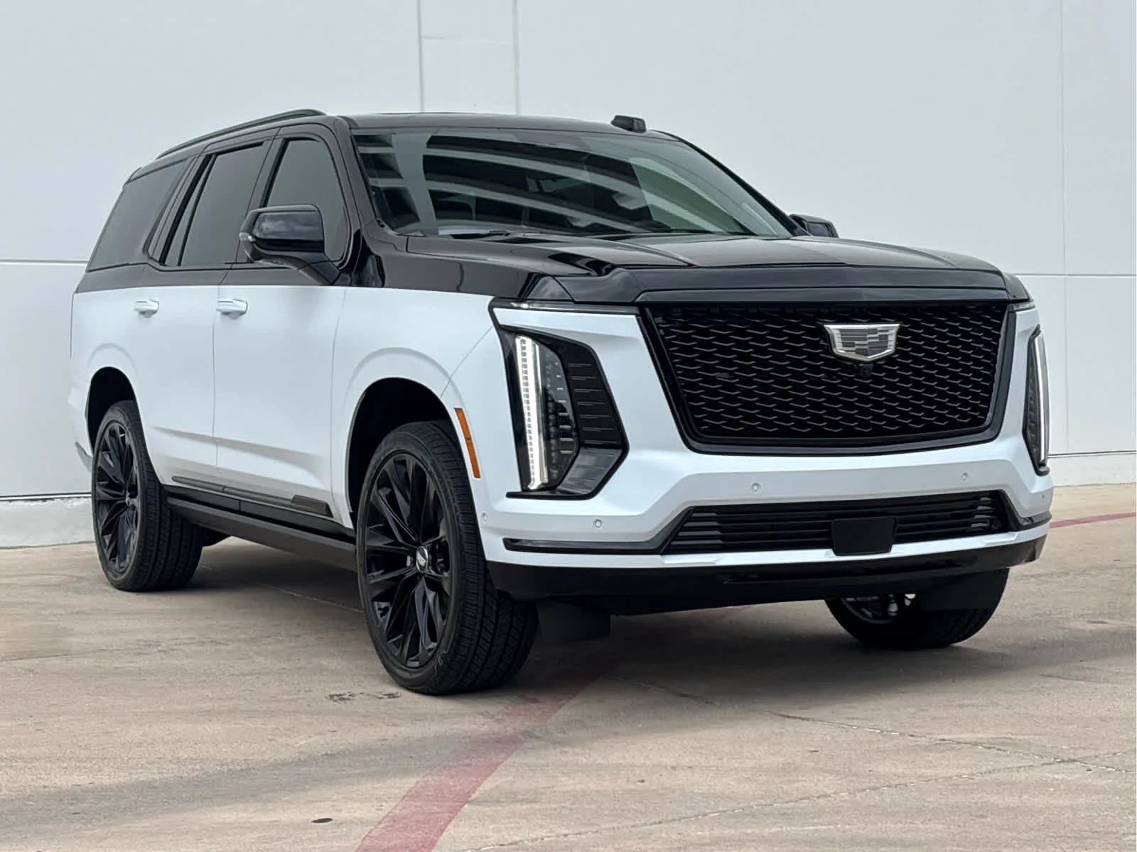 New 2026 Vibrant White Tricoat Cadillac Platinum Sport image 3