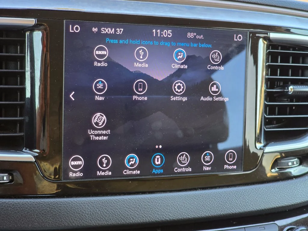 Used 2018 Blue Chrysler Touring L Plus image 42