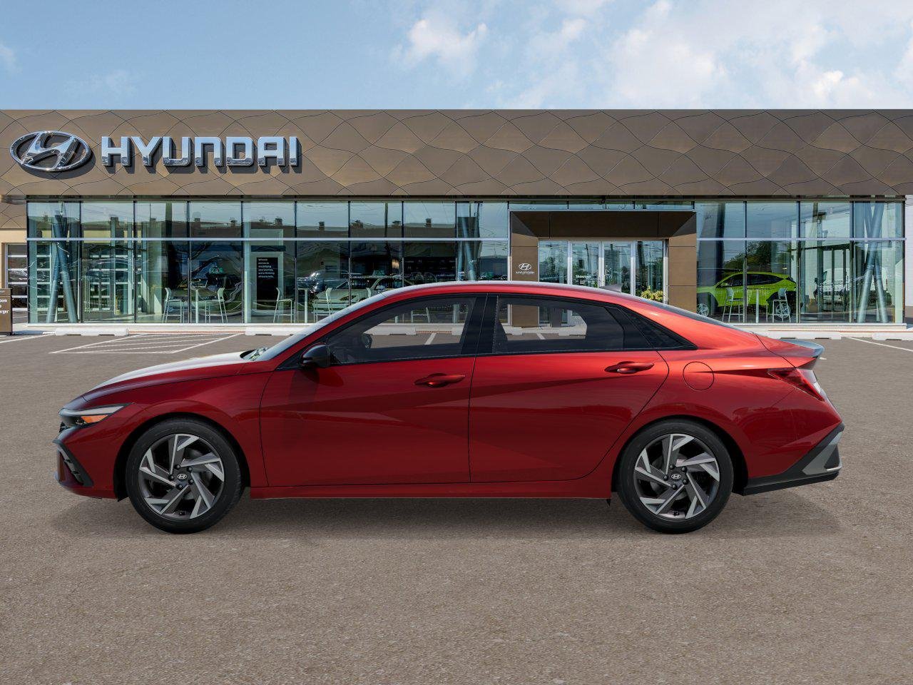 New 2026 Ultimate Red Hyundai SEL Sport image 3