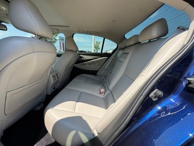 Used 2022 Grand Blue INFINITI LUXE image 38