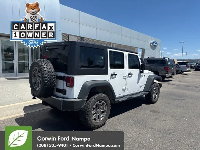 Used 2015 White Jeep Unlimited Rubicon image 6