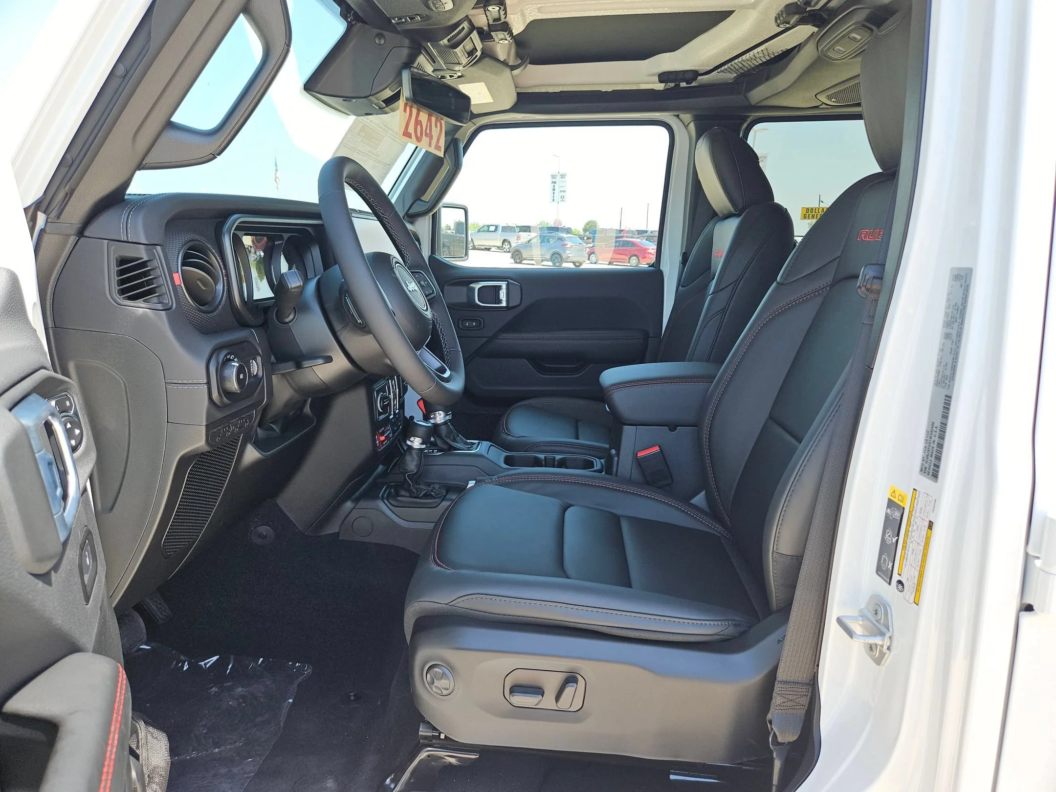 New 2026 Bright White Clearcoat Jeep Rubicon X image 9
