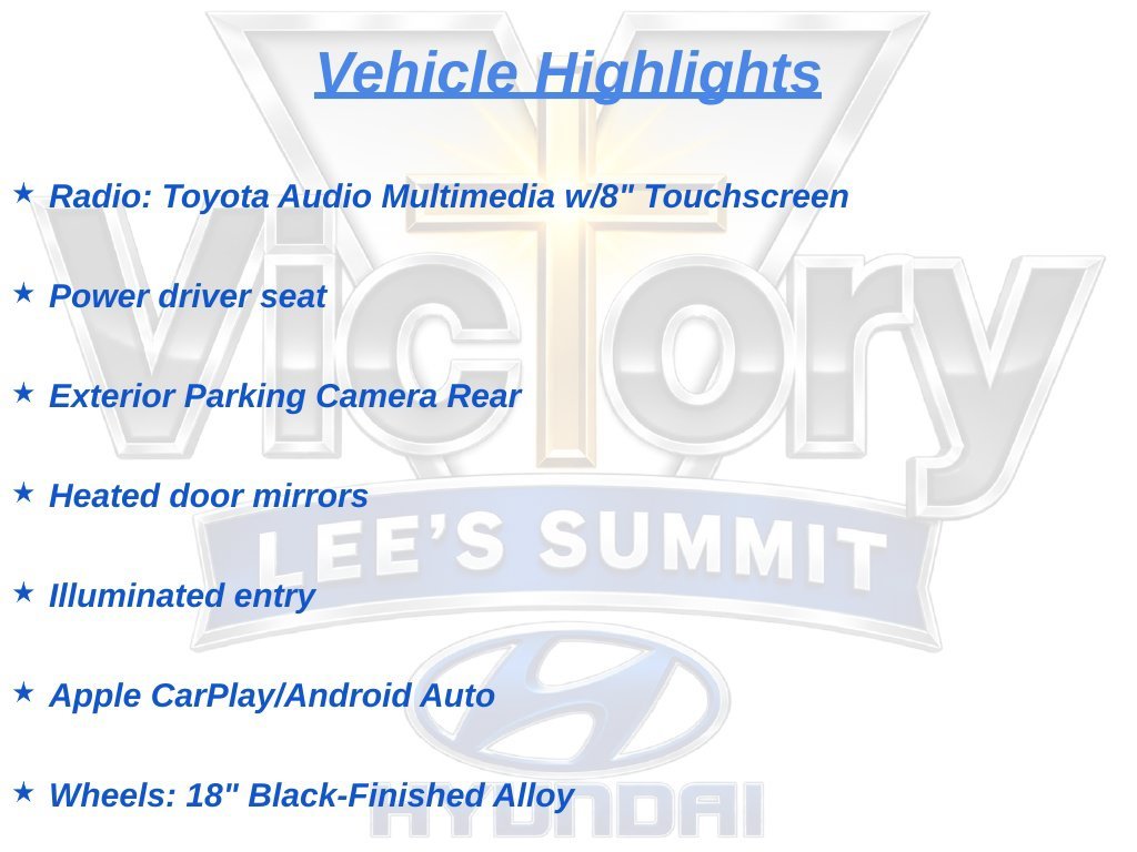Used 2025 Black Toyota SE image 10