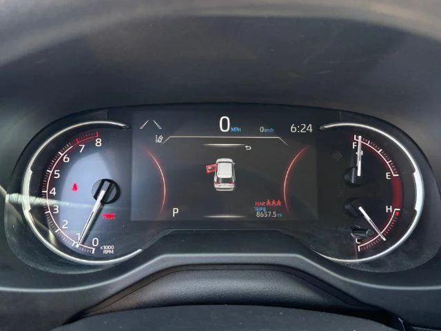 Certified Used 2025 MIDNIGHT BLACK METAL Toyota LE image 16