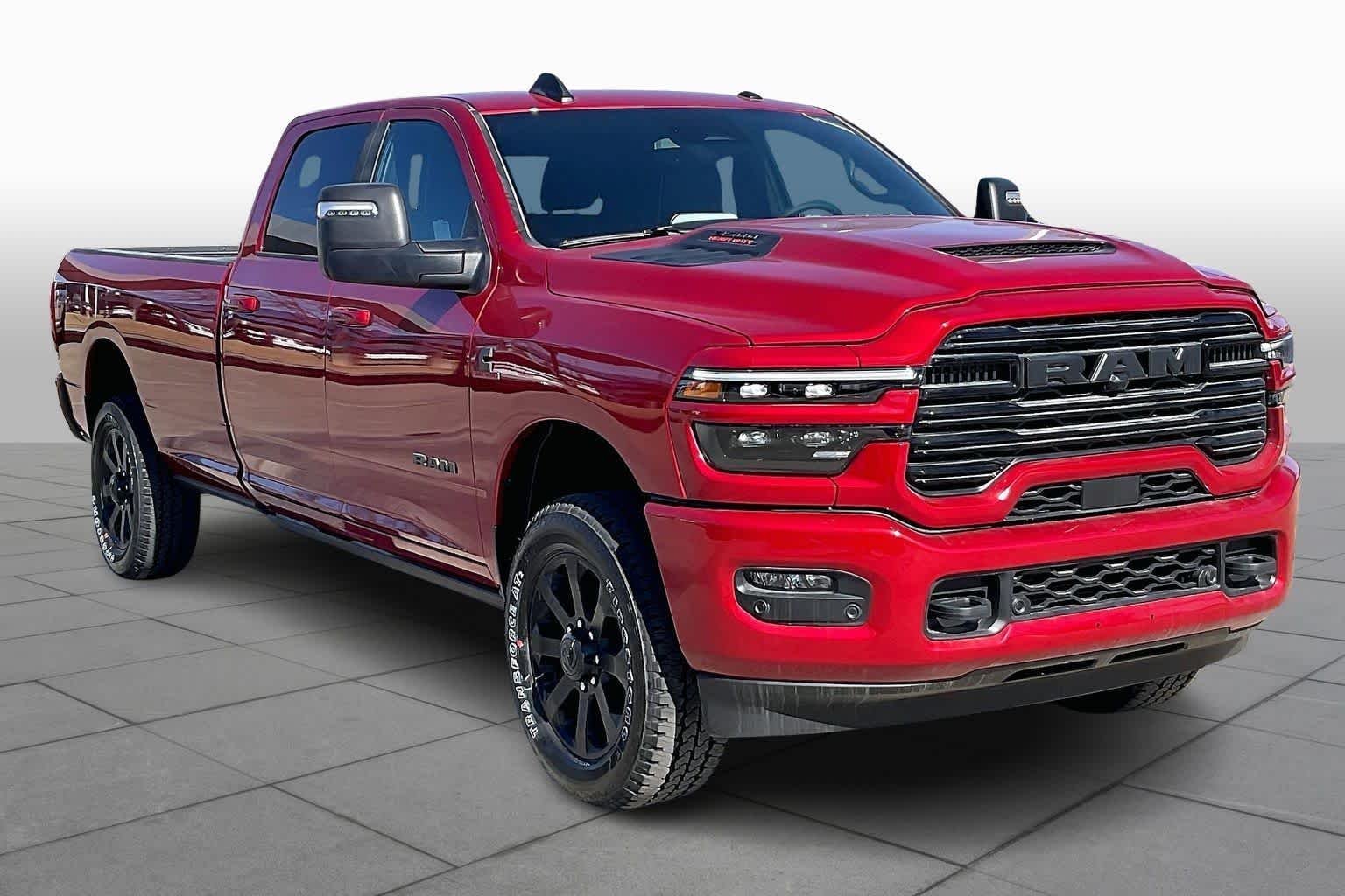 New 2026 Molten Red Pearl-Coat Exterior Paint RAM Laramie image 2