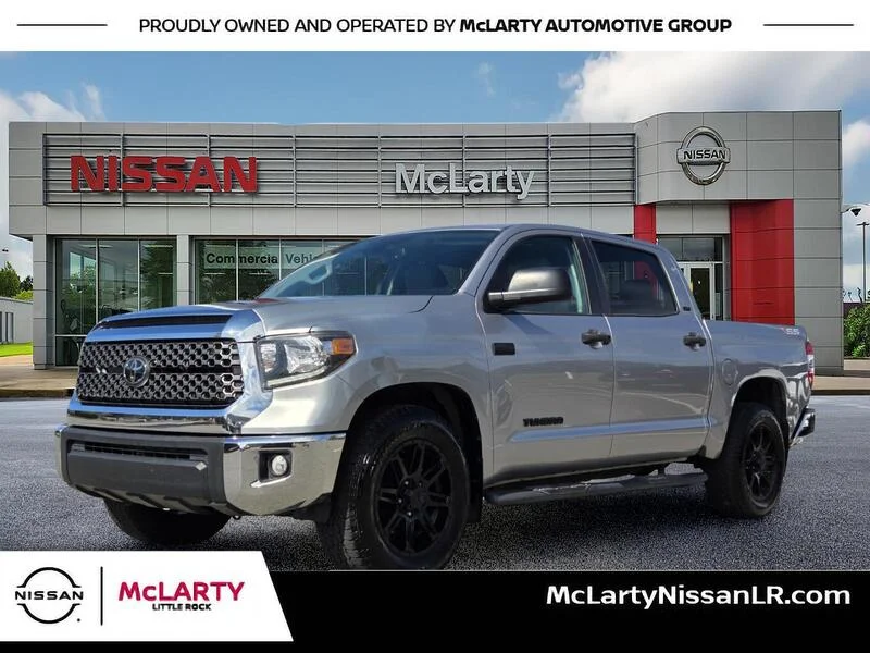 Used 2020 Silver Sky Metallic TOYOTA SR5 CREWMAX 5.5