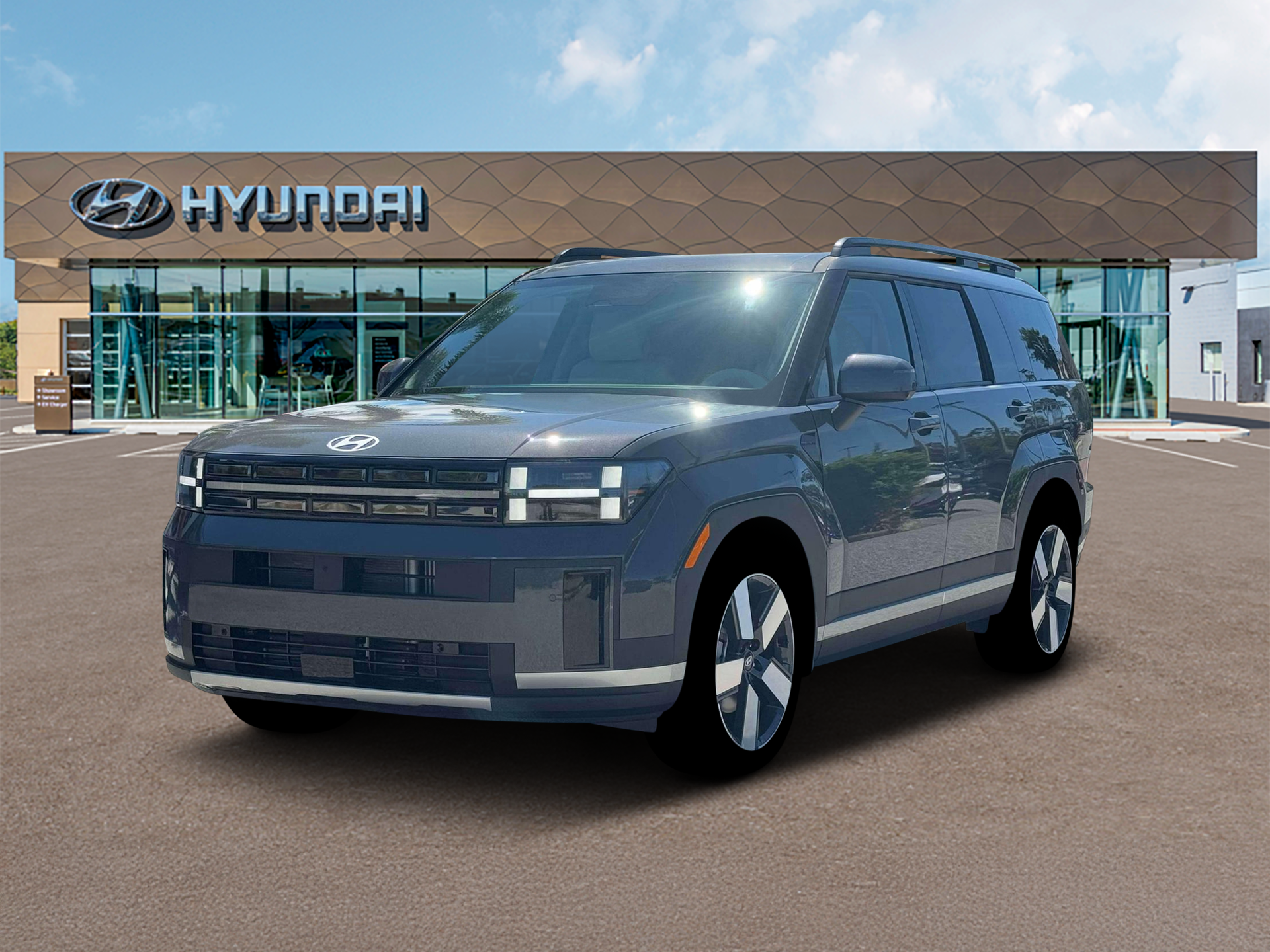 New 2026 Gray Hyundai Limited image 1
