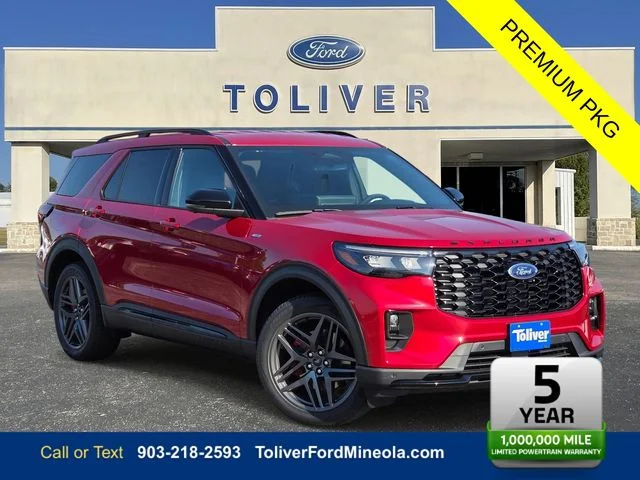 New 2026 Rapid Red Metallic Tinted Clearcoat Ford ST-Line image 1
