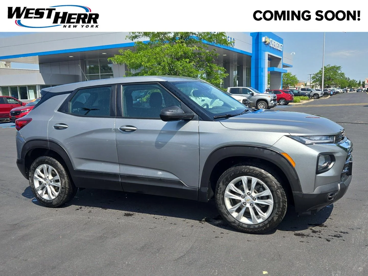 Used 2023 Sterling Gray Metallic Chevrolet LS image 1