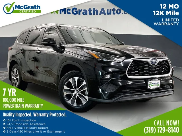 2024 Toyota Highlander Hybrid XLE
