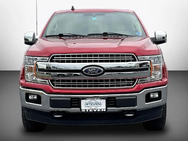 Used 2020 Rapid Red Metallic Tinted Clearcoat Ford Lariat image 42