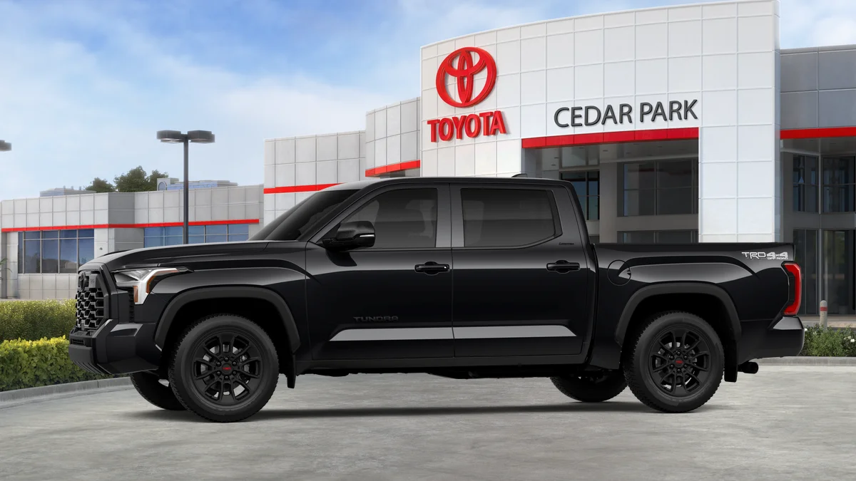 New 2026 Midnight Black Metallic Toyota Limited image 3