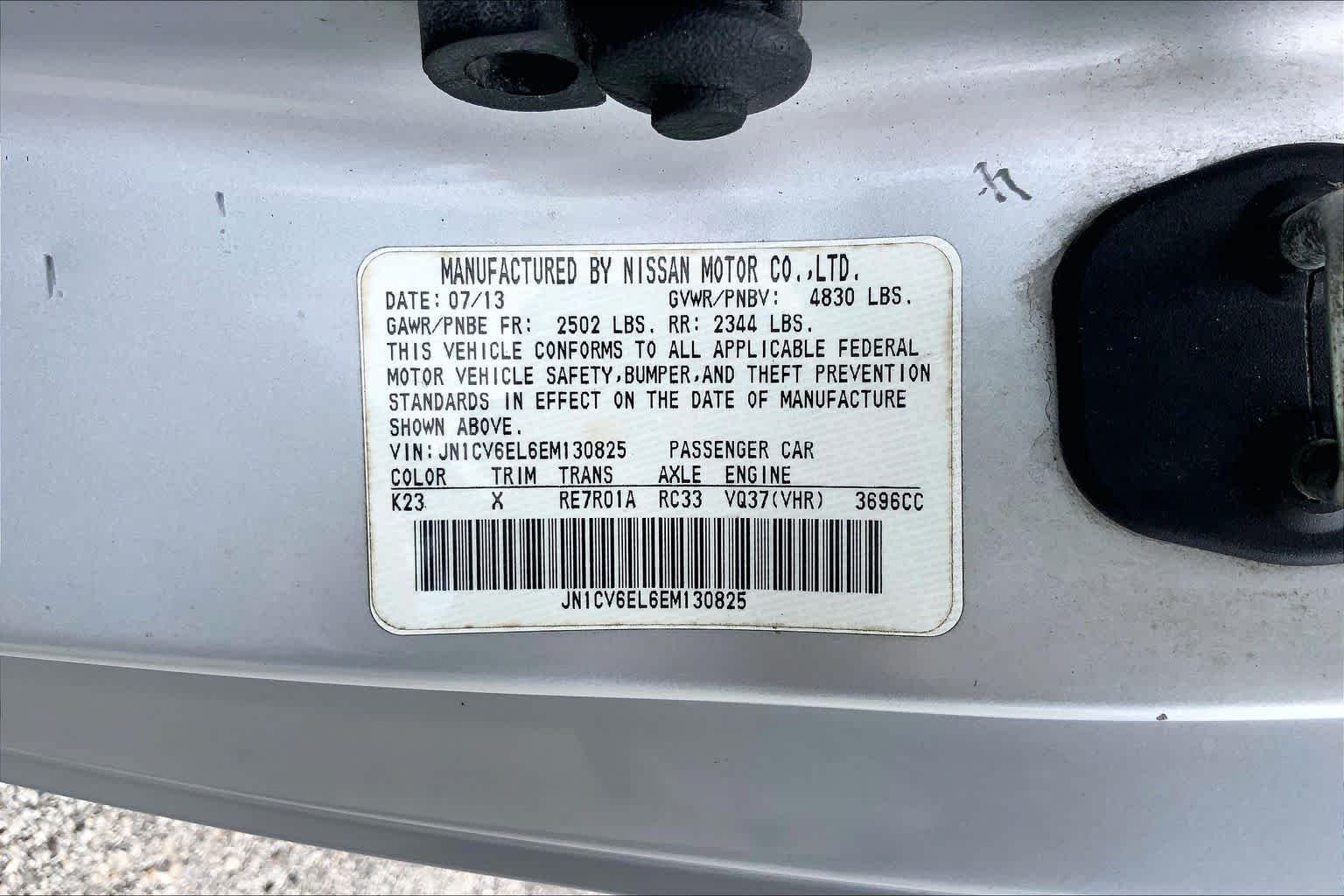 Used 2014 Liquid Platinum INFINITI  image 36
