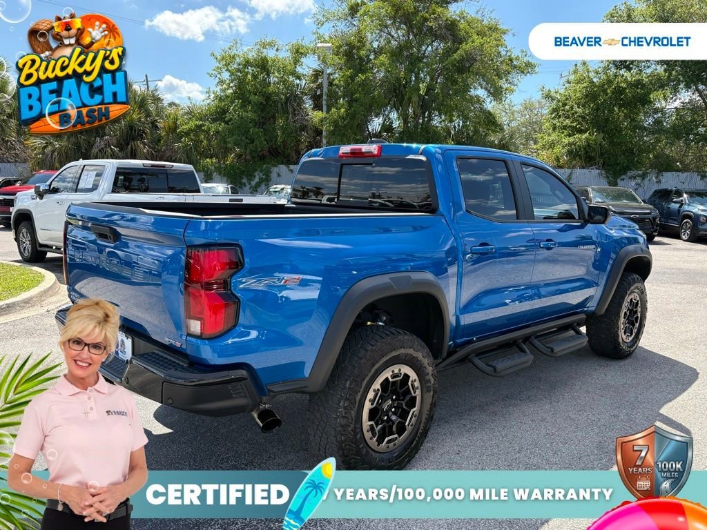 Used 2024 Glacier Blue Metallic Chevrolet ZR2 image 7