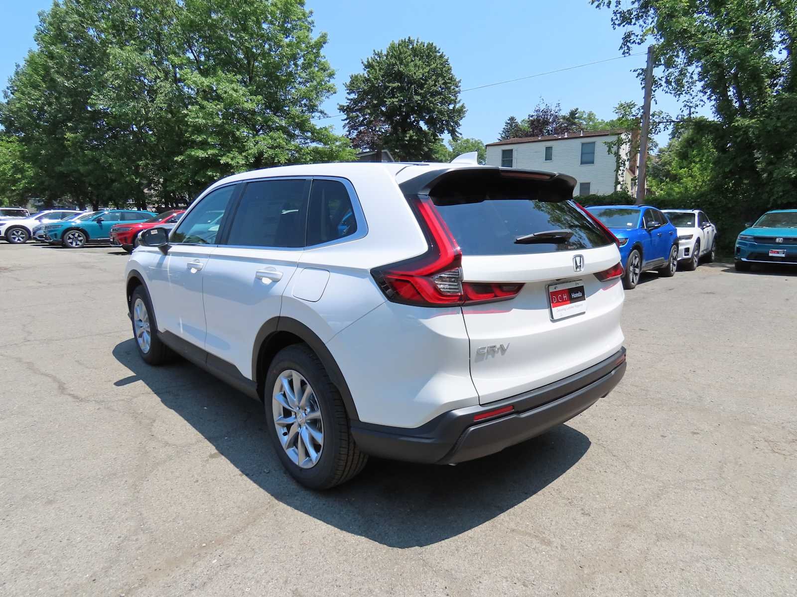 New 2027 Platinum White Pearl Honda EX image 4