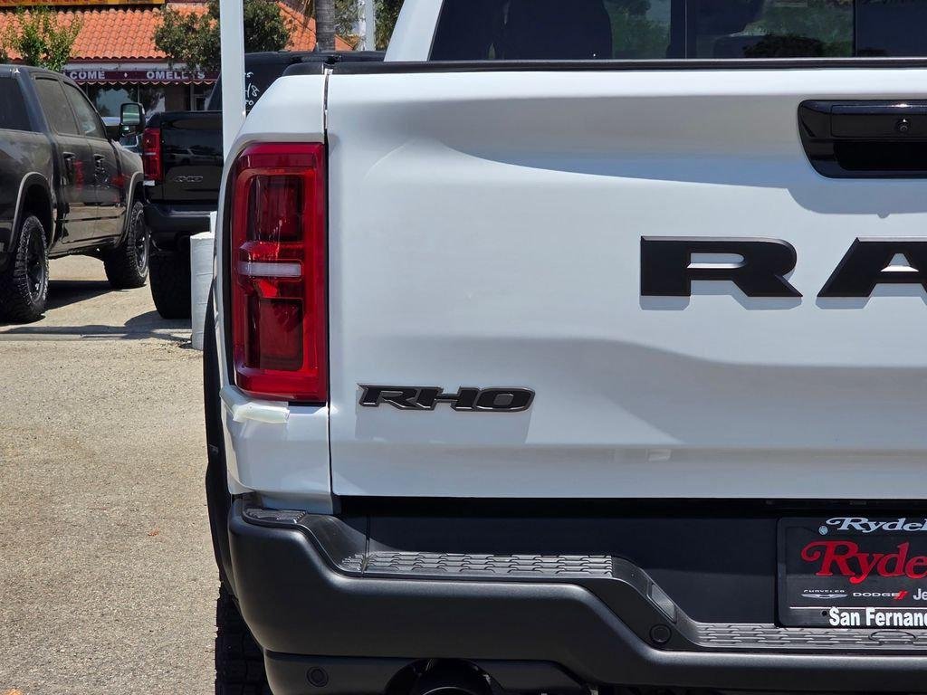 New 2026 Bright White Clear-Coat Exterior Paint RAM RHO Crew Cab 4x4 57