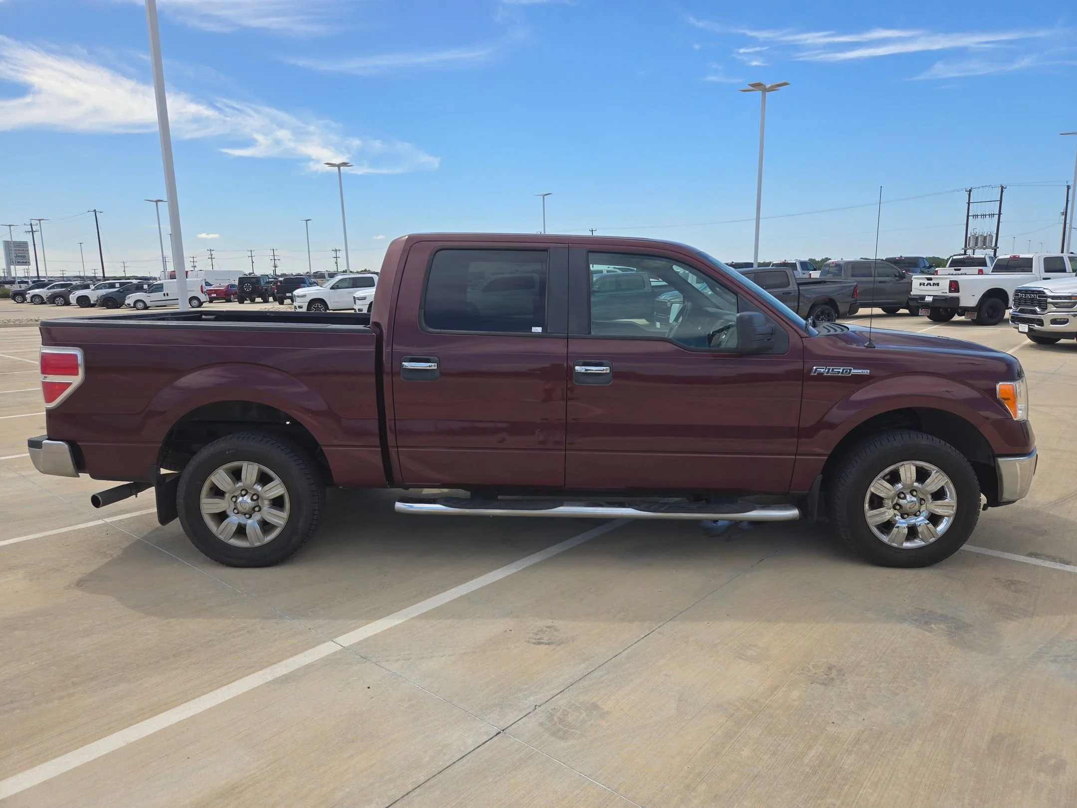 Used 2010 Ford F-150 XLT with VIN 1FTEW1C85AFA57983 for sale in Castroville, TX