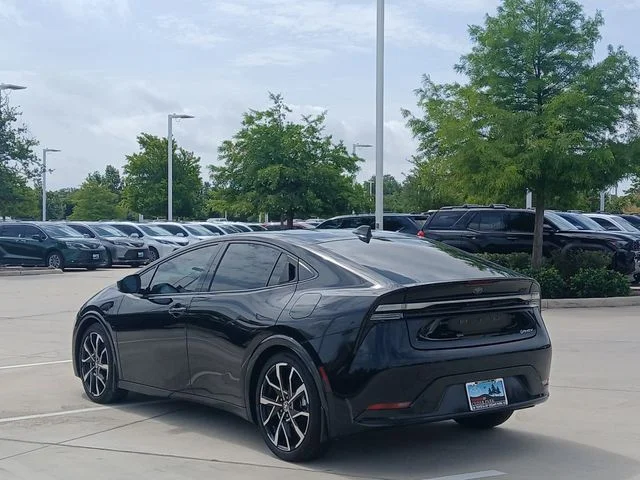 New 2025 Midnight Black Metallic Toyota XSE image 6