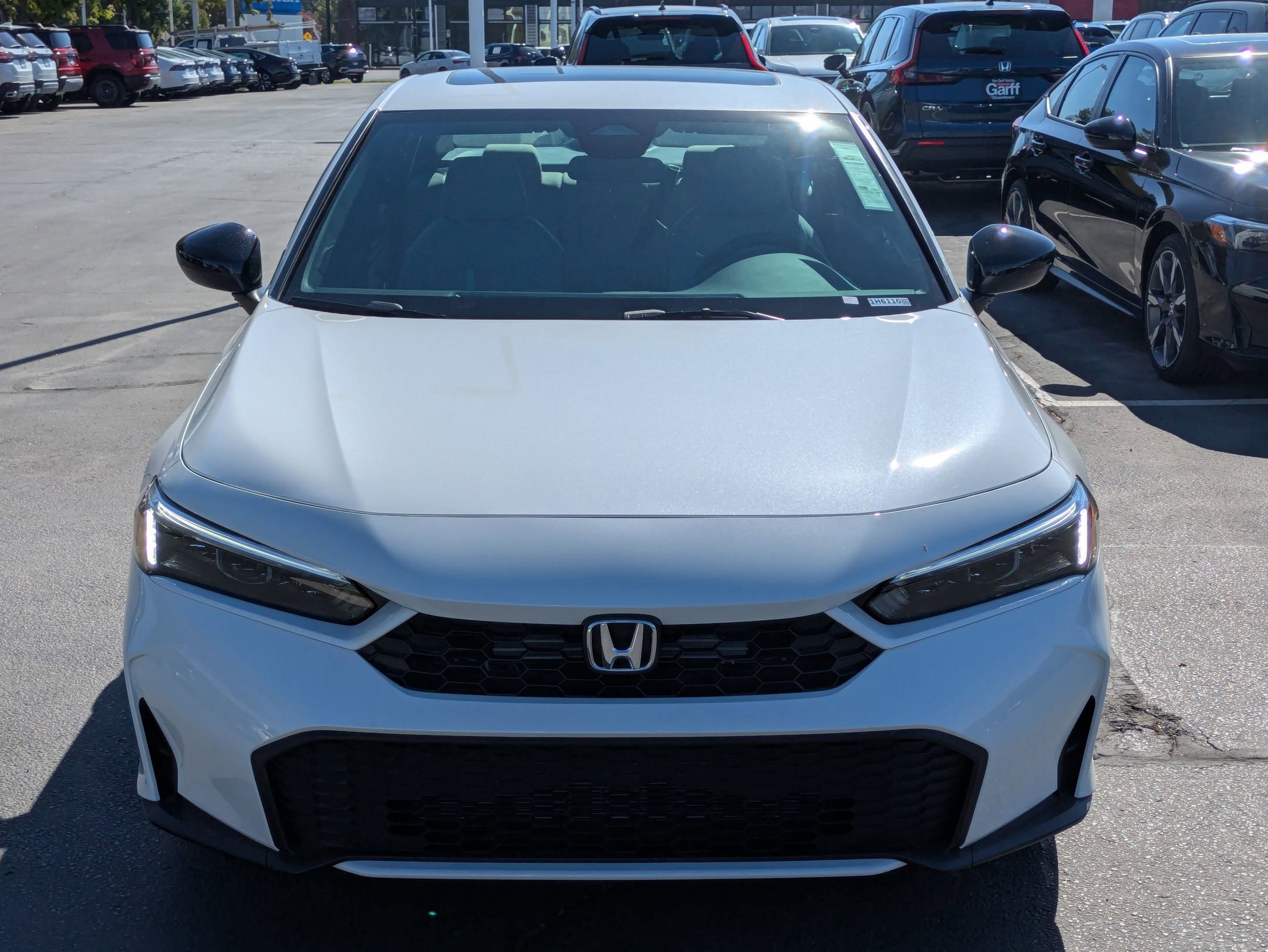 New 2026 Platinum White Pearl Honda Sport image 9