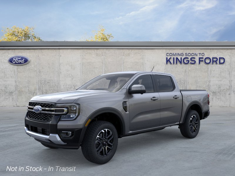 New 2026 Carbonized Gray Metallic Ford Lariat® image 1