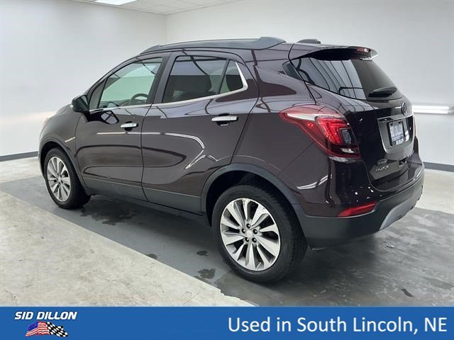 Used 2017 Black Cherry Metallic Buick Preferred image 6