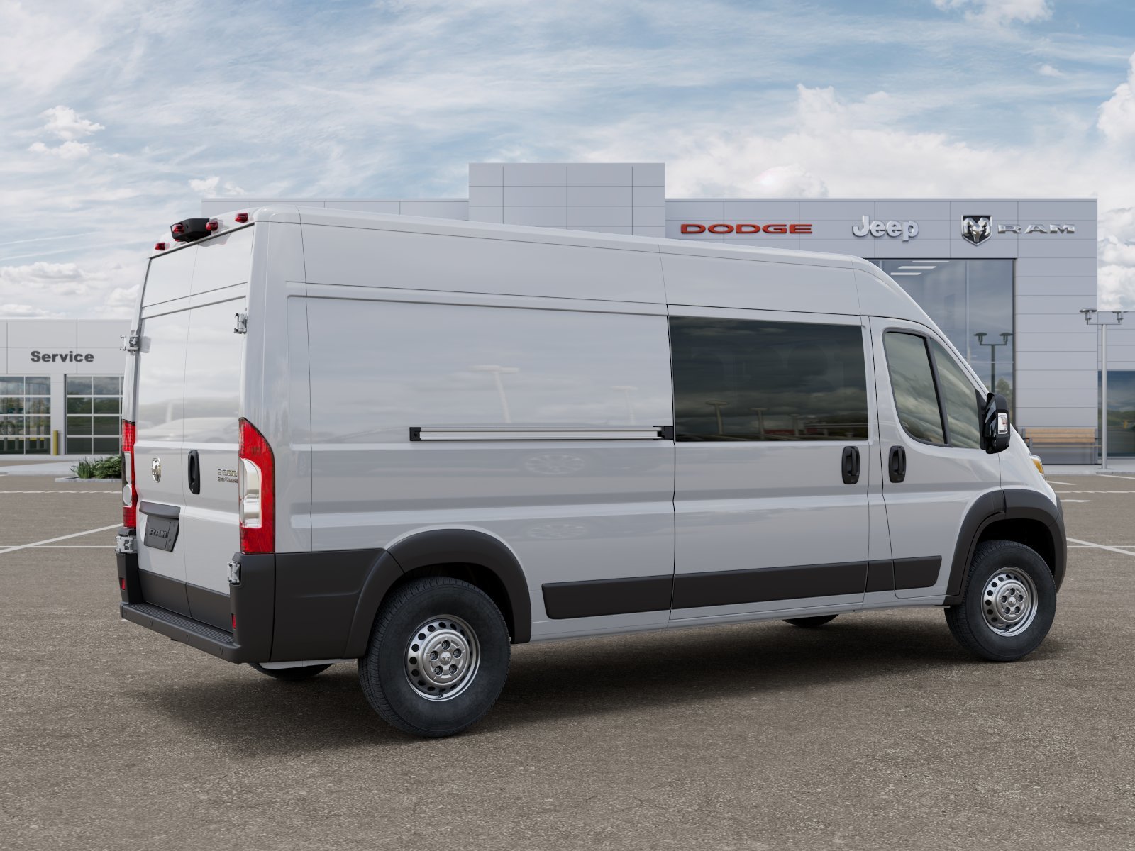New 2026 Bright White Clearcoat RAM High Roof image 30