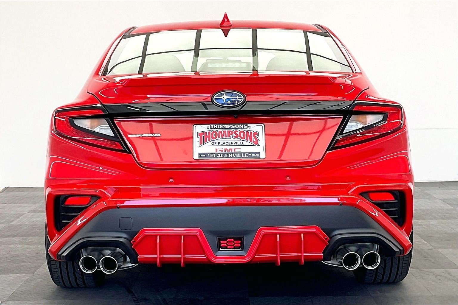 Used 2022 Ignition Red Subaru GT image 3