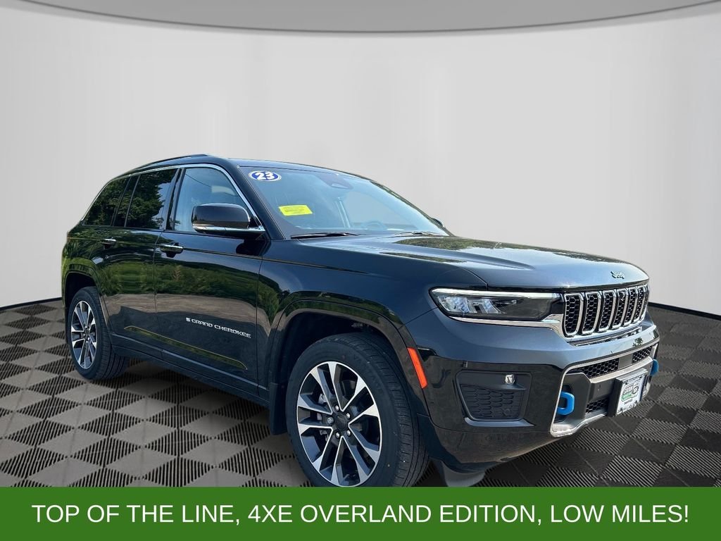 Used 2023 Black Jeep Overland 4xe image 7