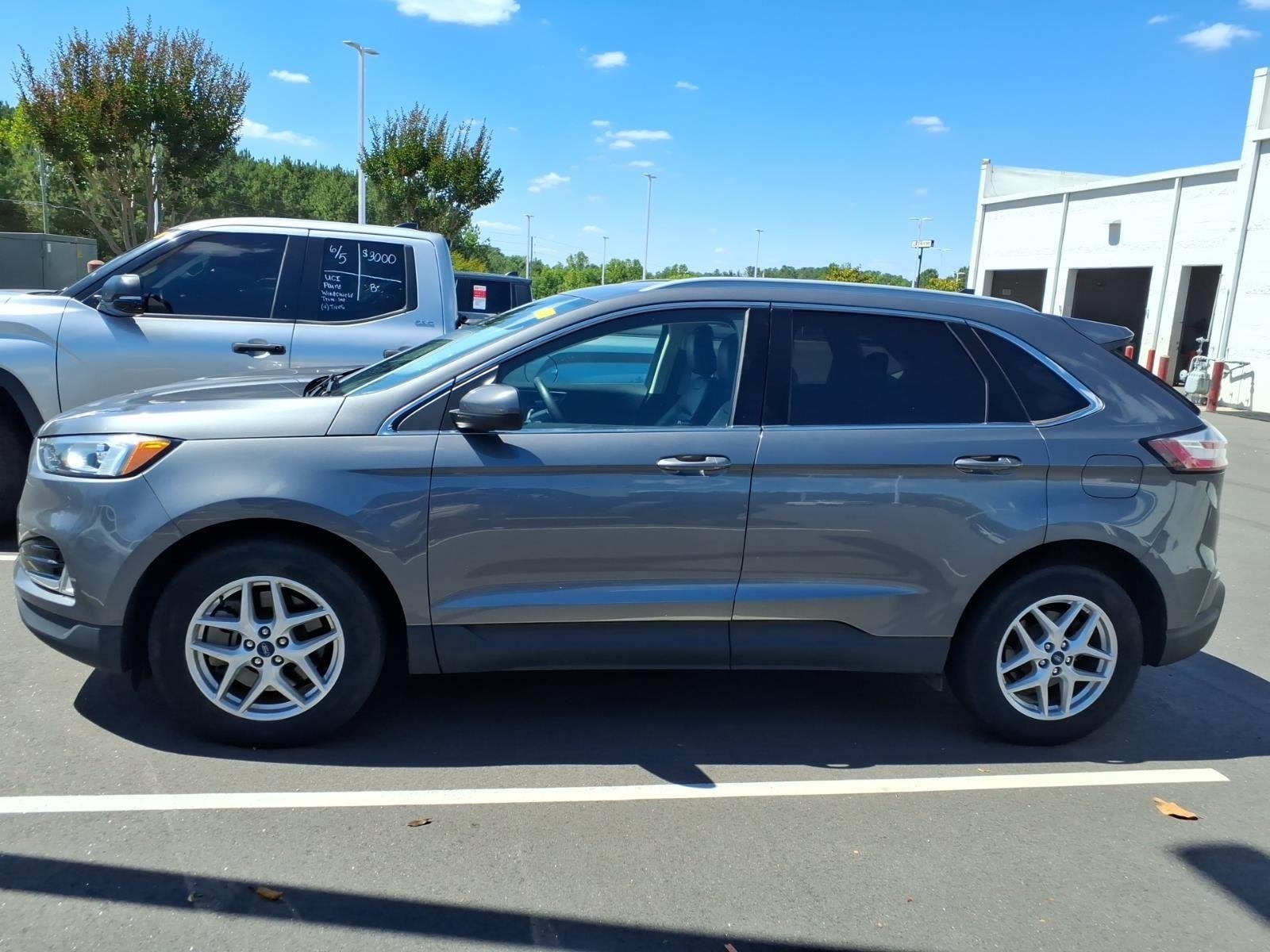 Used 2021 Carbonized Gray Metallic Ford SEL image 2