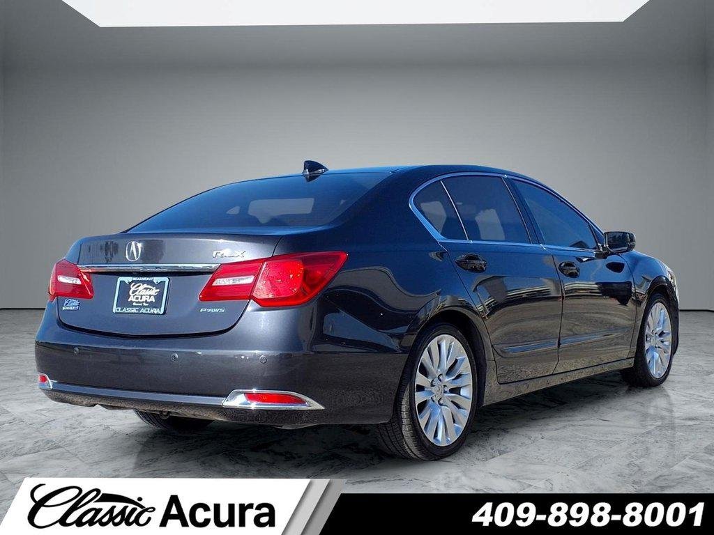 Used 2014 Gilded Pewter Metallic Acura 4dr Sdn Advance Pkg image 6