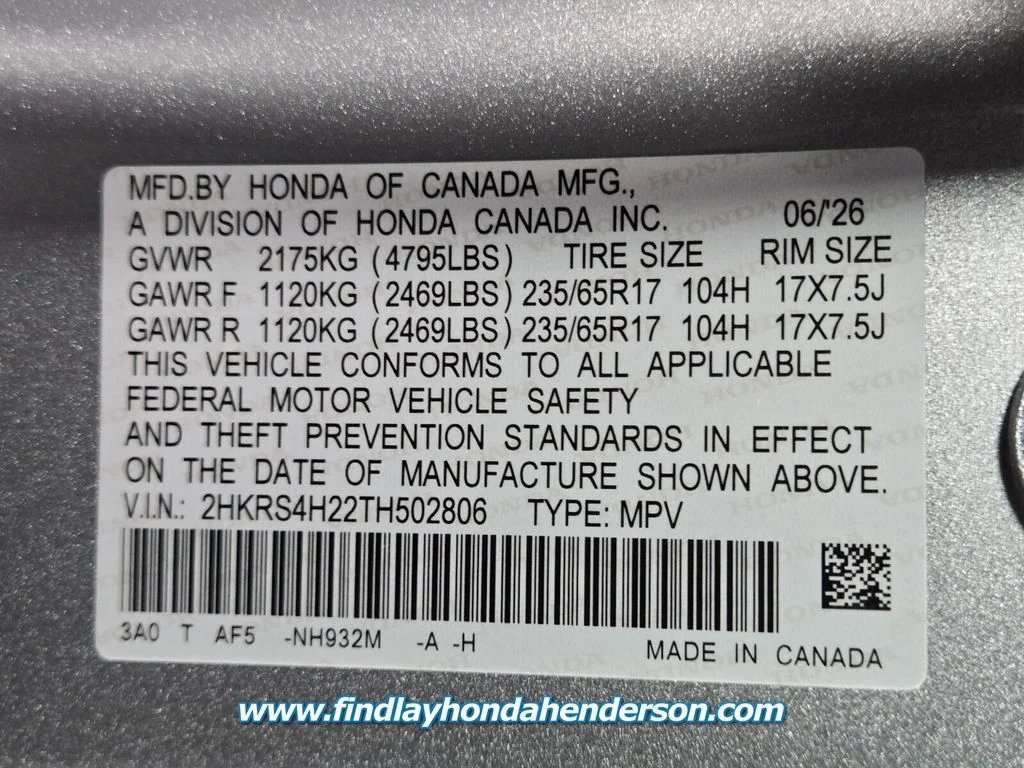 2026 Honda CR-V LX - Photo 13