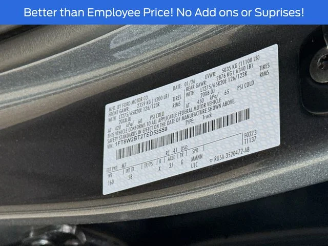 New 2026 Carbonized Gray Metallic Ford Lariat image 33