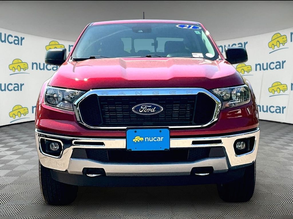 Used 2021 Red Ford XLT image 2