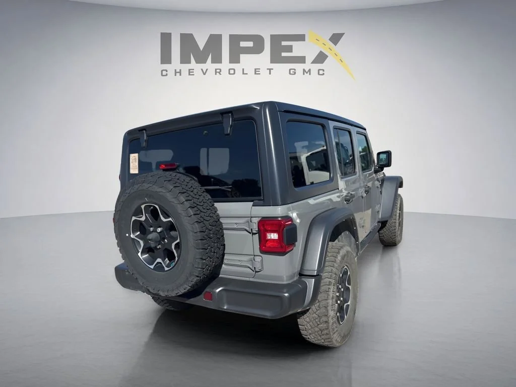 Used 2022 Gray Jeep Unlimited Rubicon image 4