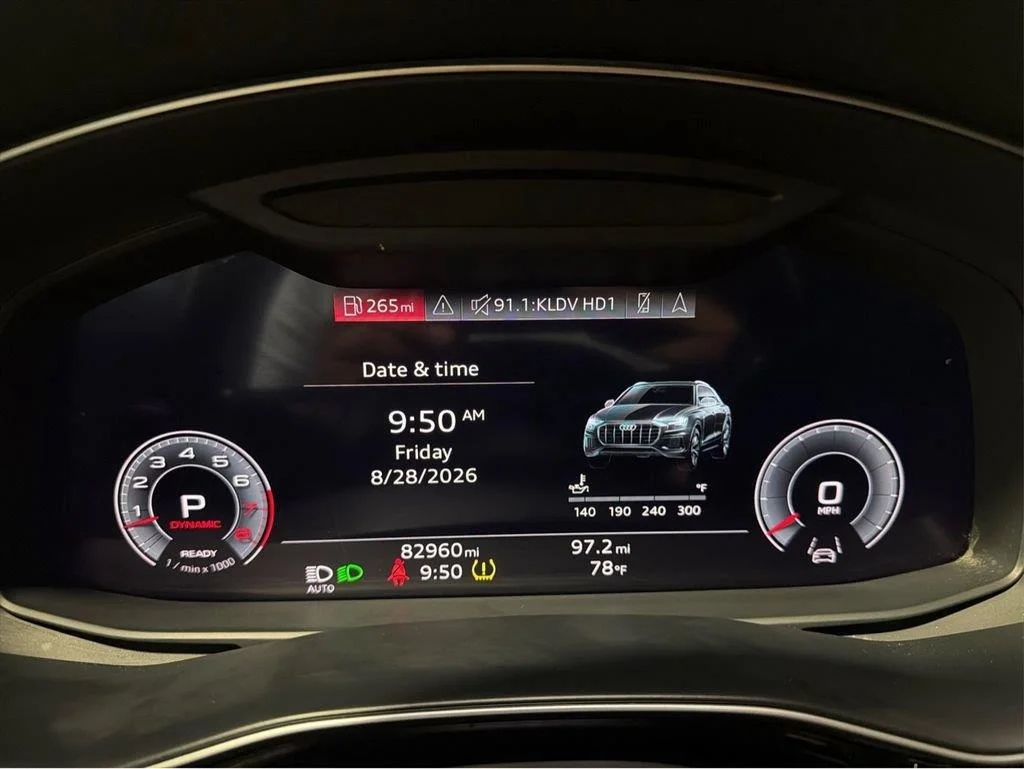 Used 2022 Mythos Black Metallic Audi Prestige image 19