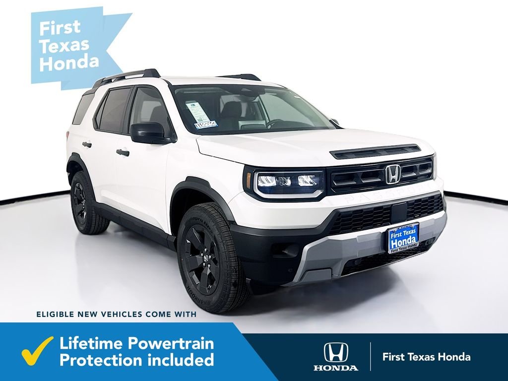 New 2026 Platinum White Pearl Honda RTL image 1