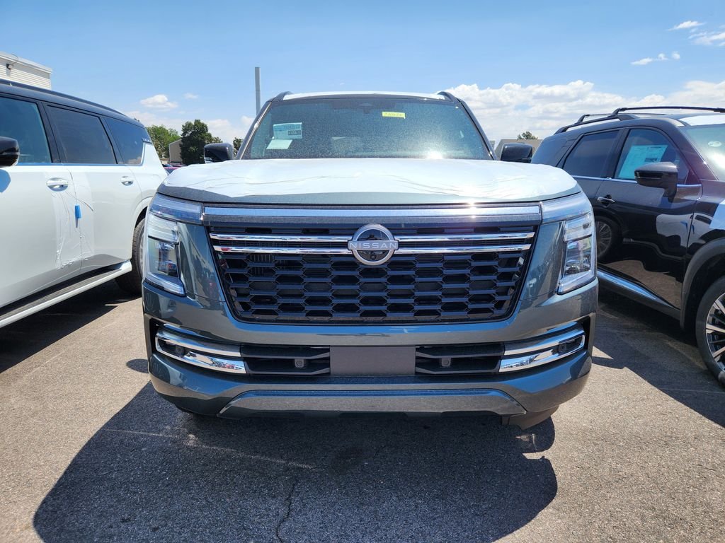 New 2026 Alpine Metallic / Super Black Two-tone Nissan Platinum Reserve image 2