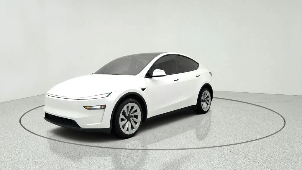 Used 2026 Pearl White Multi-Coat Tesla Long Range AWD image 1