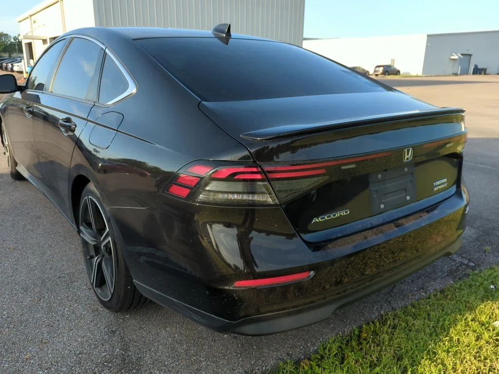 Used 2024 Crystal Black Pearl Honda Sport image 4