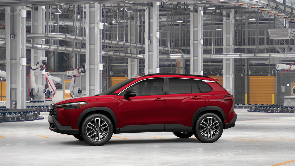New 2026 Soul Red Crystal Toyota XLE image 3