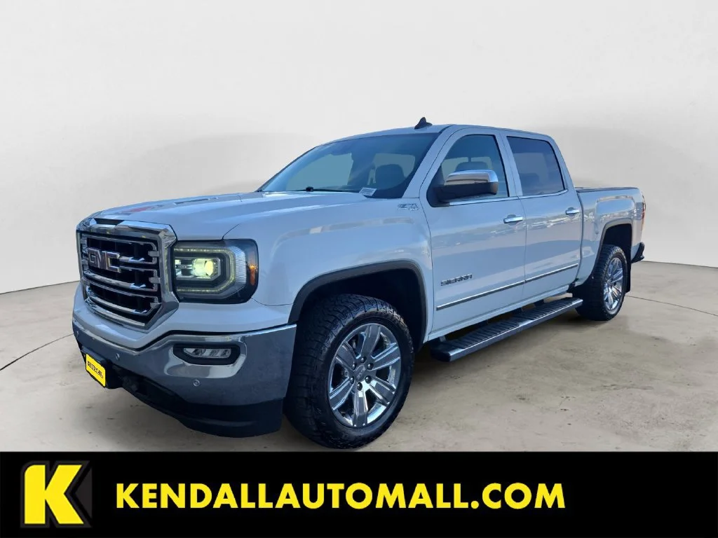 Used 2018 SUMMIT WHITE GMC SLT image 1