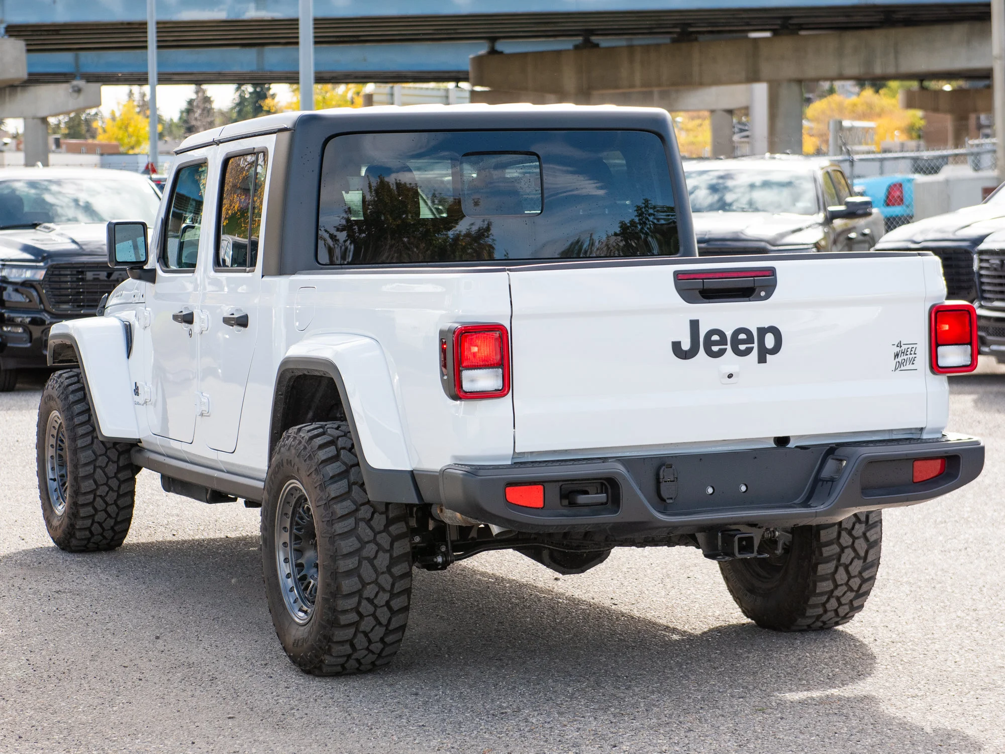 New 2026 White Jeep Willys* 4x4, Black Rhino Wheels, 33 Inch Tires image 5