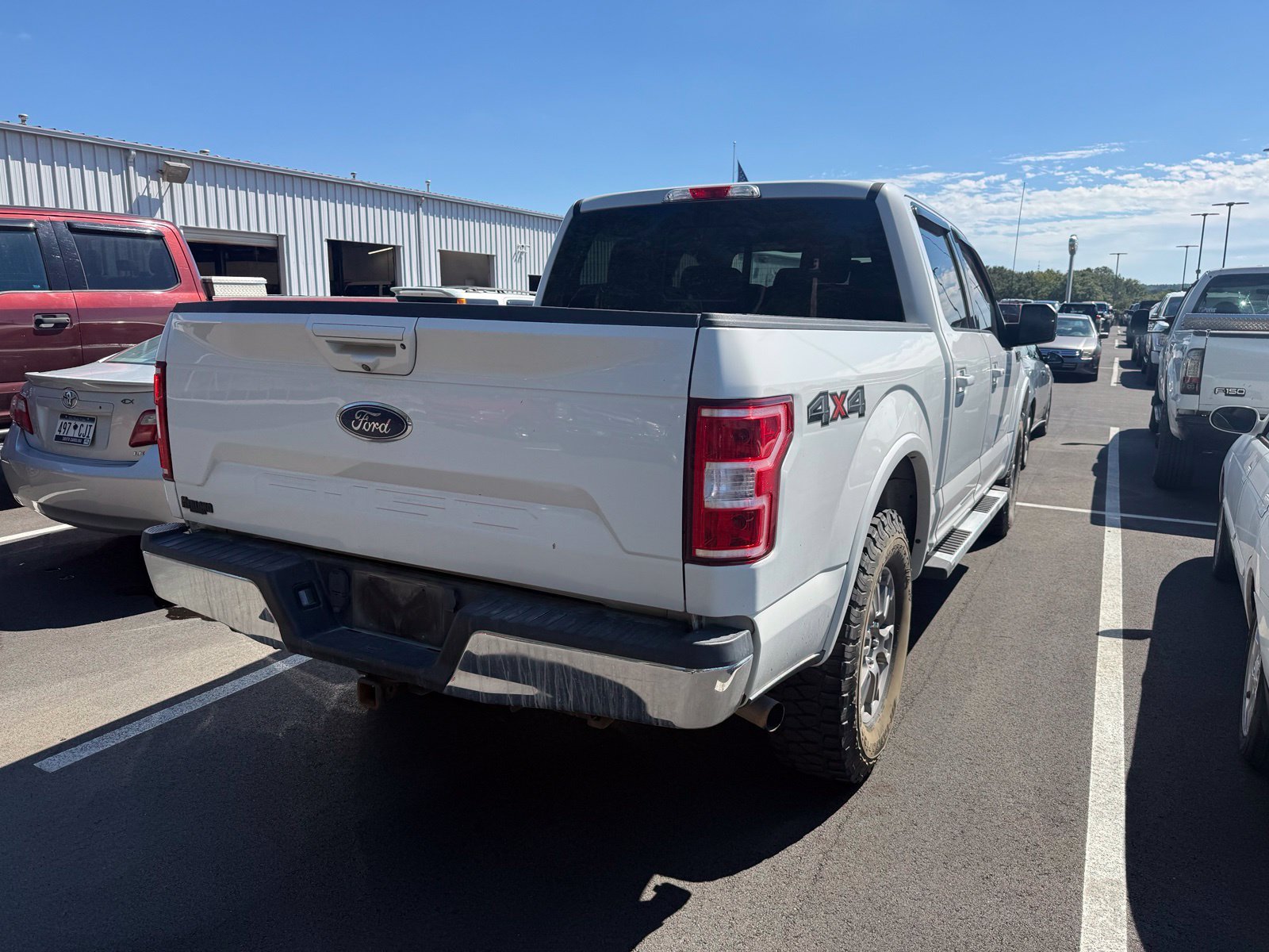 Used 2018 White Ford Lariat image 6